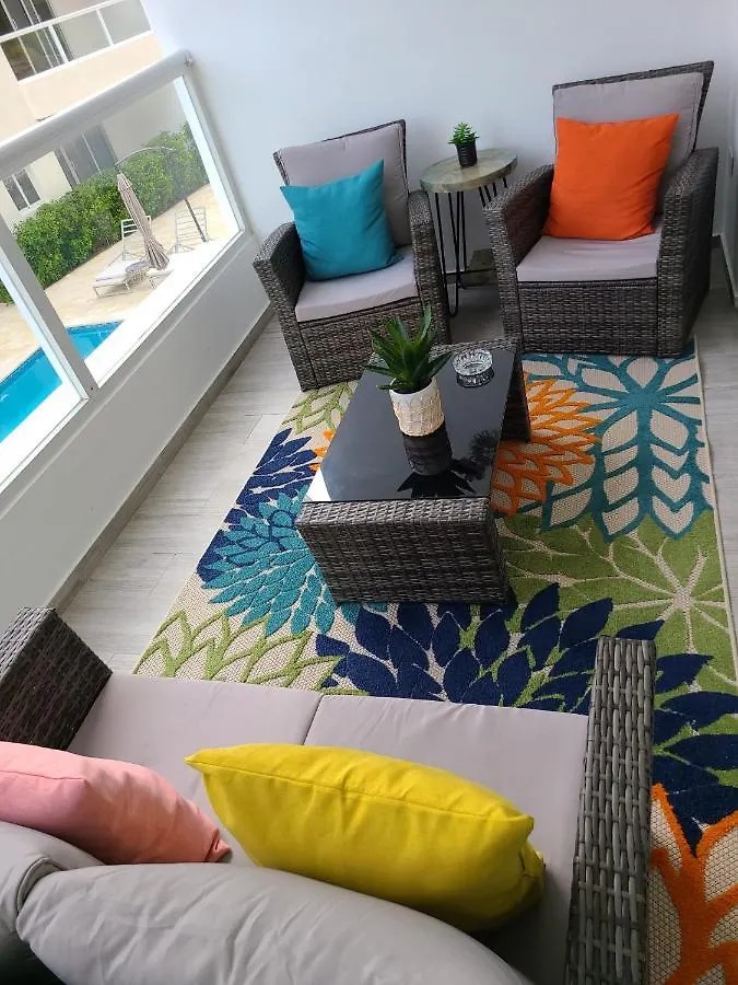 Cozy 2 Bedroom Apartment 7 Minutes Walk To Beach. Punta Cana 0*,  Dominicaanse Republiek